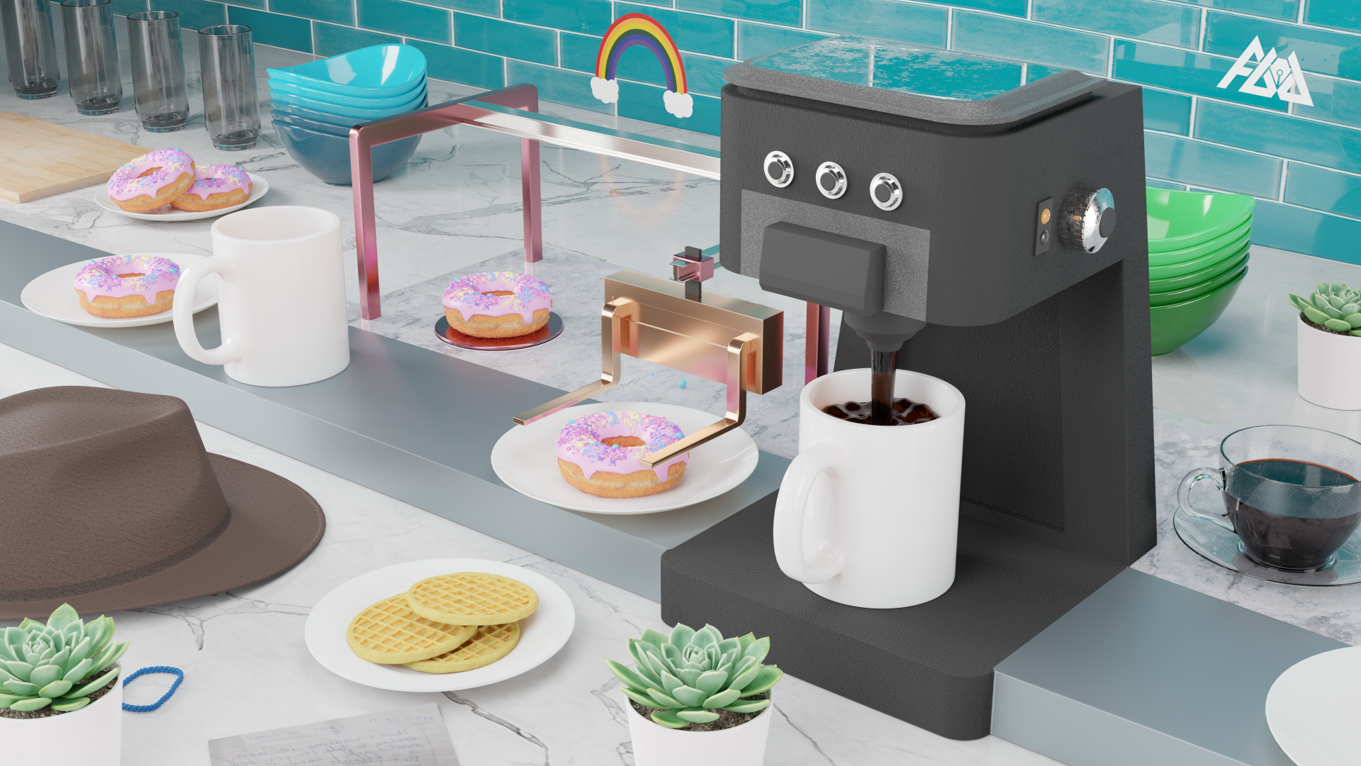 Coffee and Contemplation by AshishGJ, a nominee on Motion Design Awards