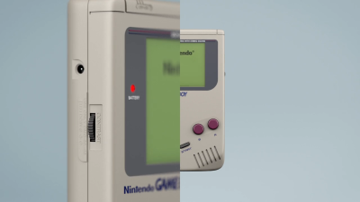 Still image of Nintendo Game Boy / 3D Model & Animation. by teamcooper.tv