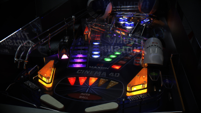Still image of Cinema4D History Pinball by hr-art Hubertus Reuber