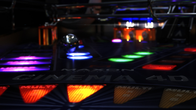Still image of Cinema4D History Pinball by hr-art Hubertus Reuber