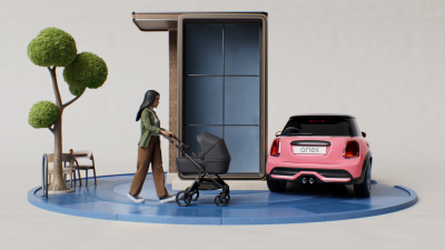 Still image of Anex: One Stroller for the whole Childhood by Echo Studio