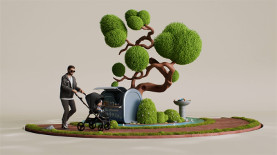 Still image of Anex: One Stroller for the whole Childhood by Echo Studio