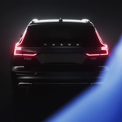 Still image of Volvo V60 reveal - personal project by Germano Mombach