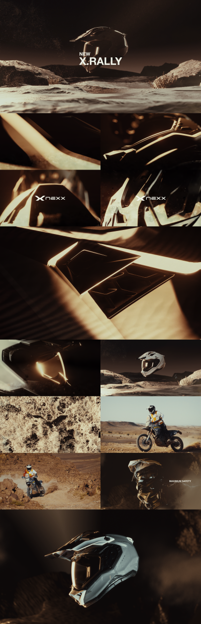 Still image of NEXX HELMETS - X.RALLY TechVideo by Andrefguedespires