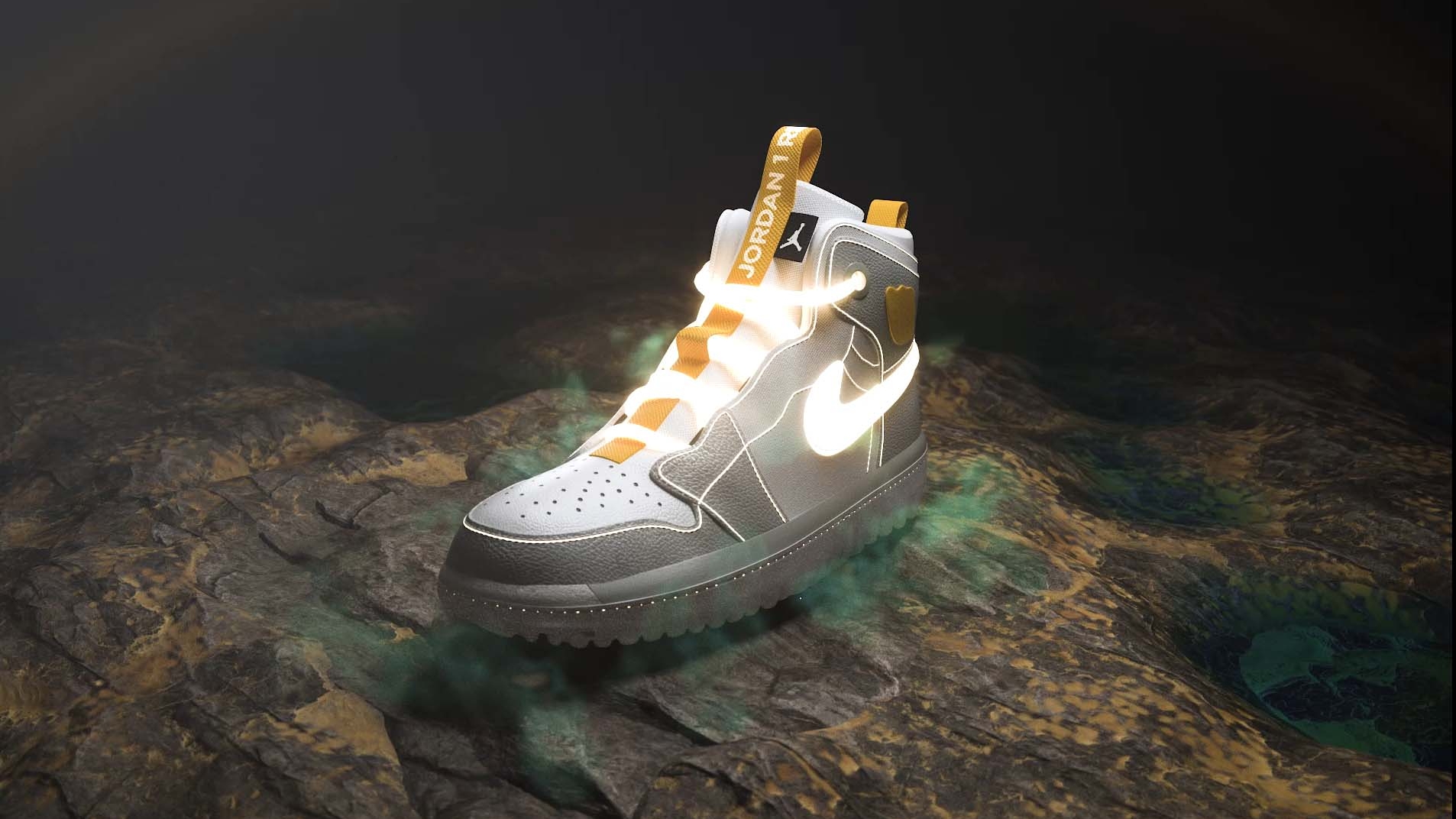 Nike Jordan React DFG by Daniyar Oskenbay, a nominee on Motion Design Awards