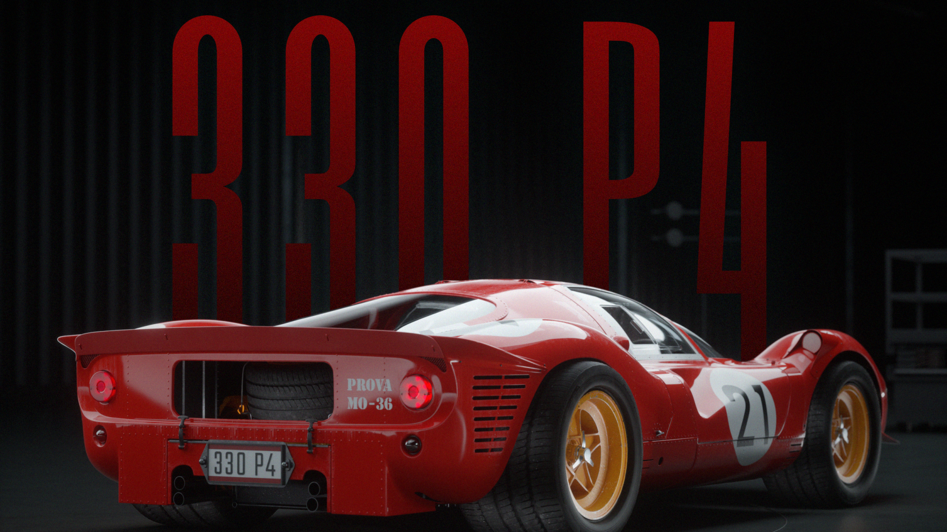 Ferrari 330P4 Tribute by LIM EUISOO, a nominee on Motion Design Awards