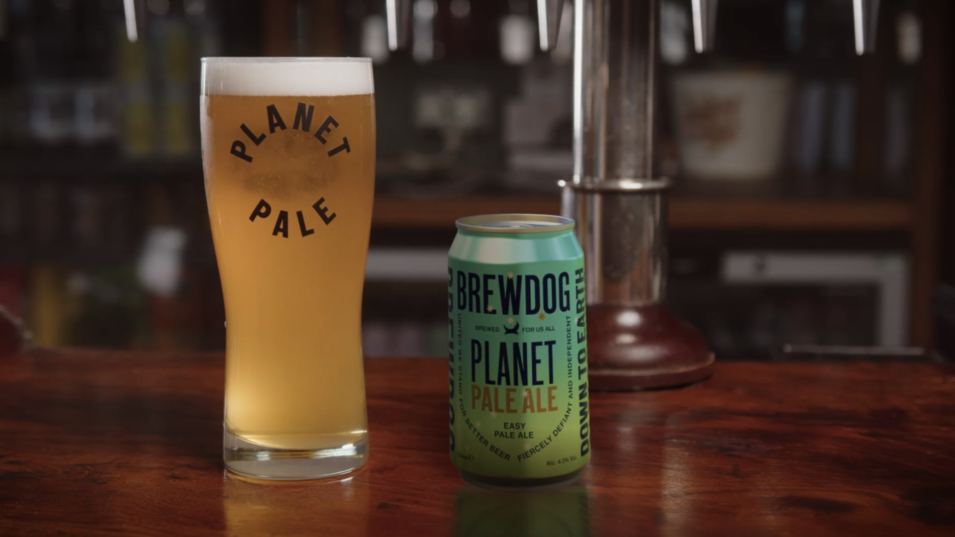 Brewdog Planet Pale by Shoreditch Design, a nominee on Motion Design Awards