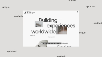 Still image of .raw showreel by .raw