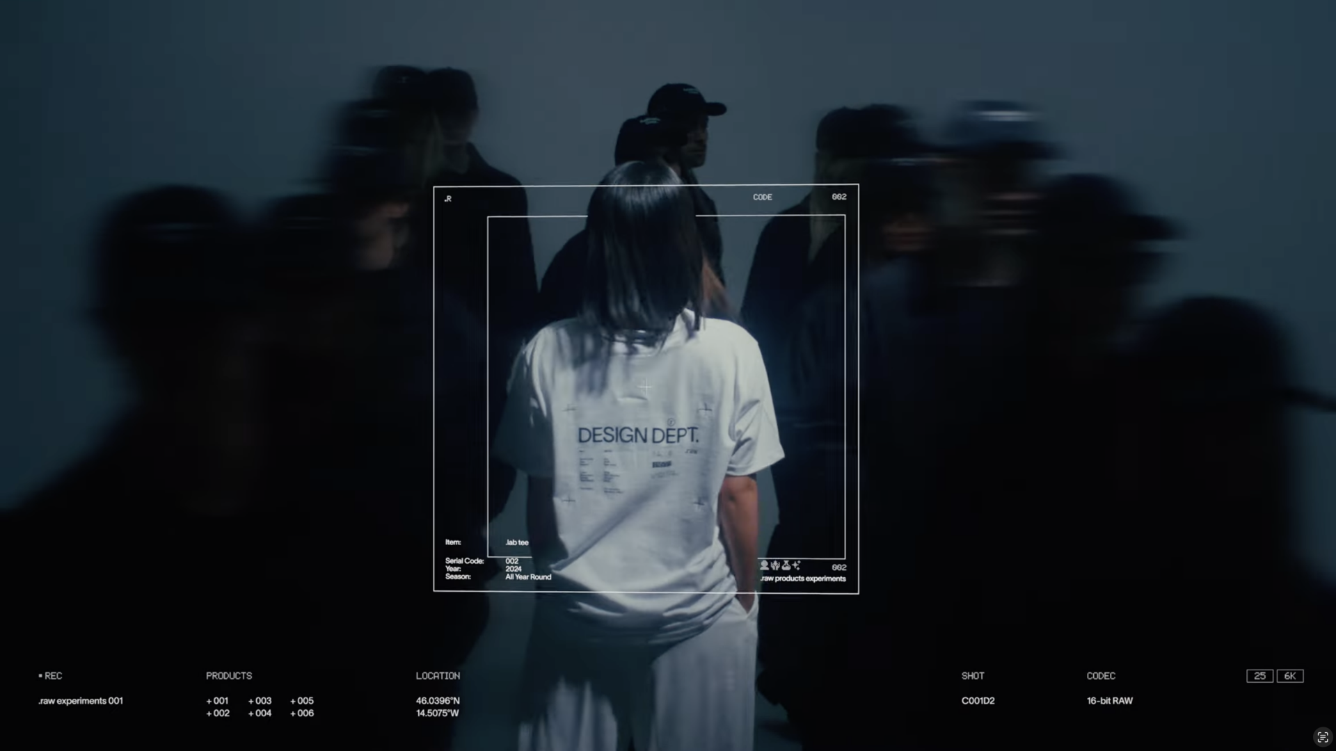 .raw experiment 01 by .raw, a nominee on Motion Design Awards