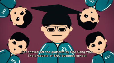 Still image of Squid Game - A Dumb Ways to Die Parody by Ploy Motion Ltd
