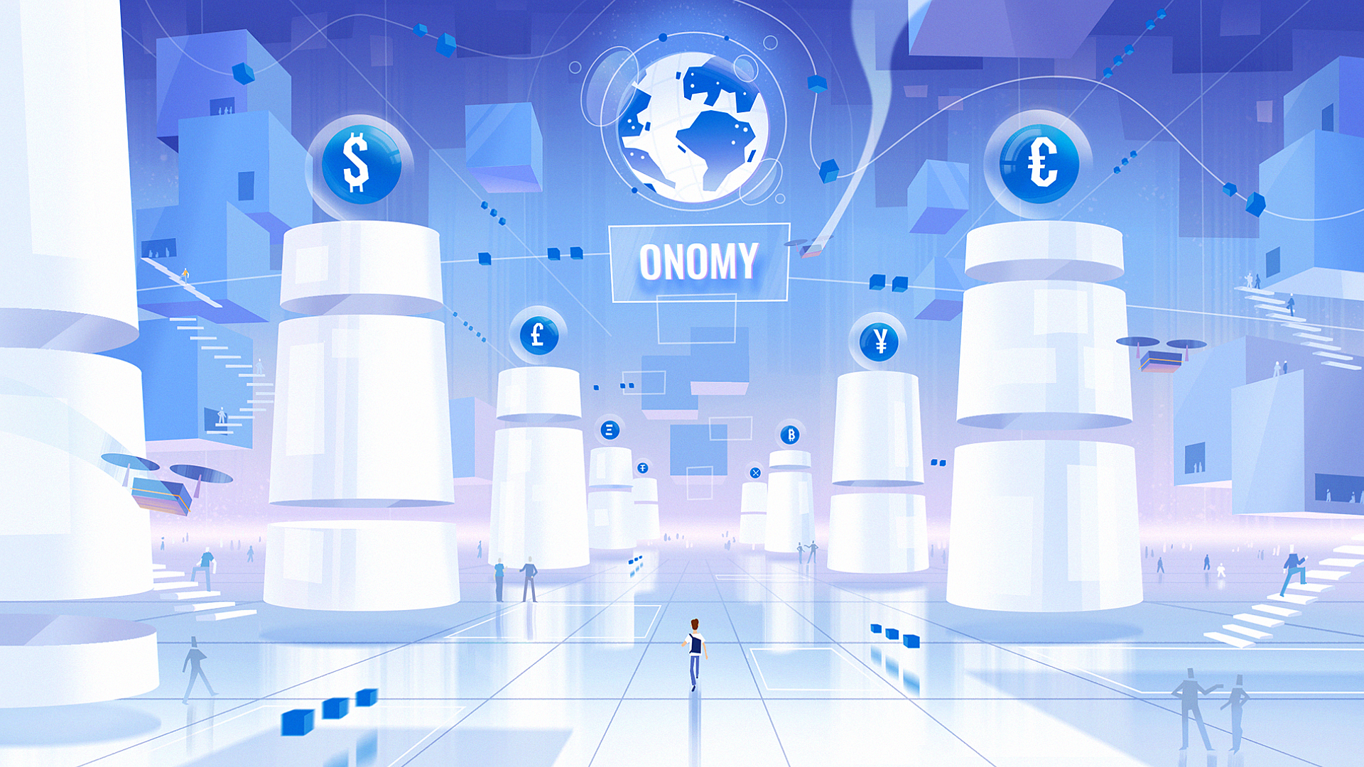 Onomy by Explain Ninja, a nominee on Motion Design Awards