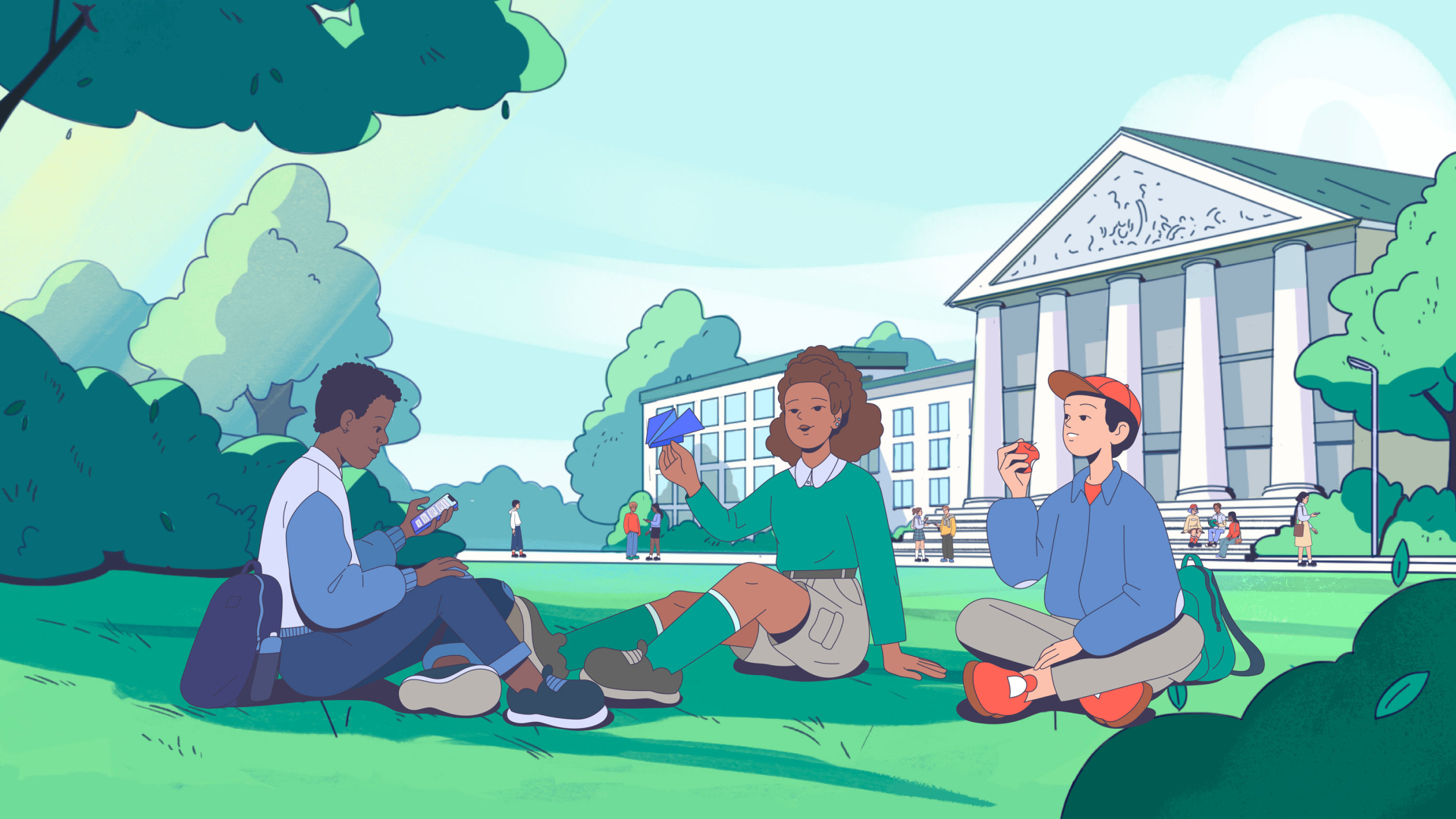 RahRah EdTech by the unicorn, a nominee on Motion Design Awards