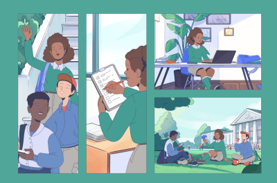 Still image of RahRah EdTech by the unicorn