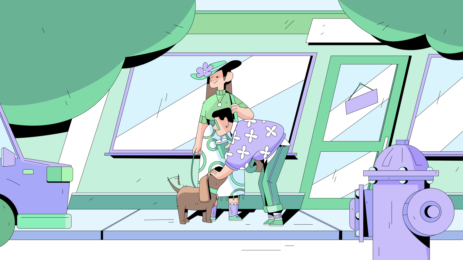 EasyKind by the unicorn, a nominee on Motion Design Awards