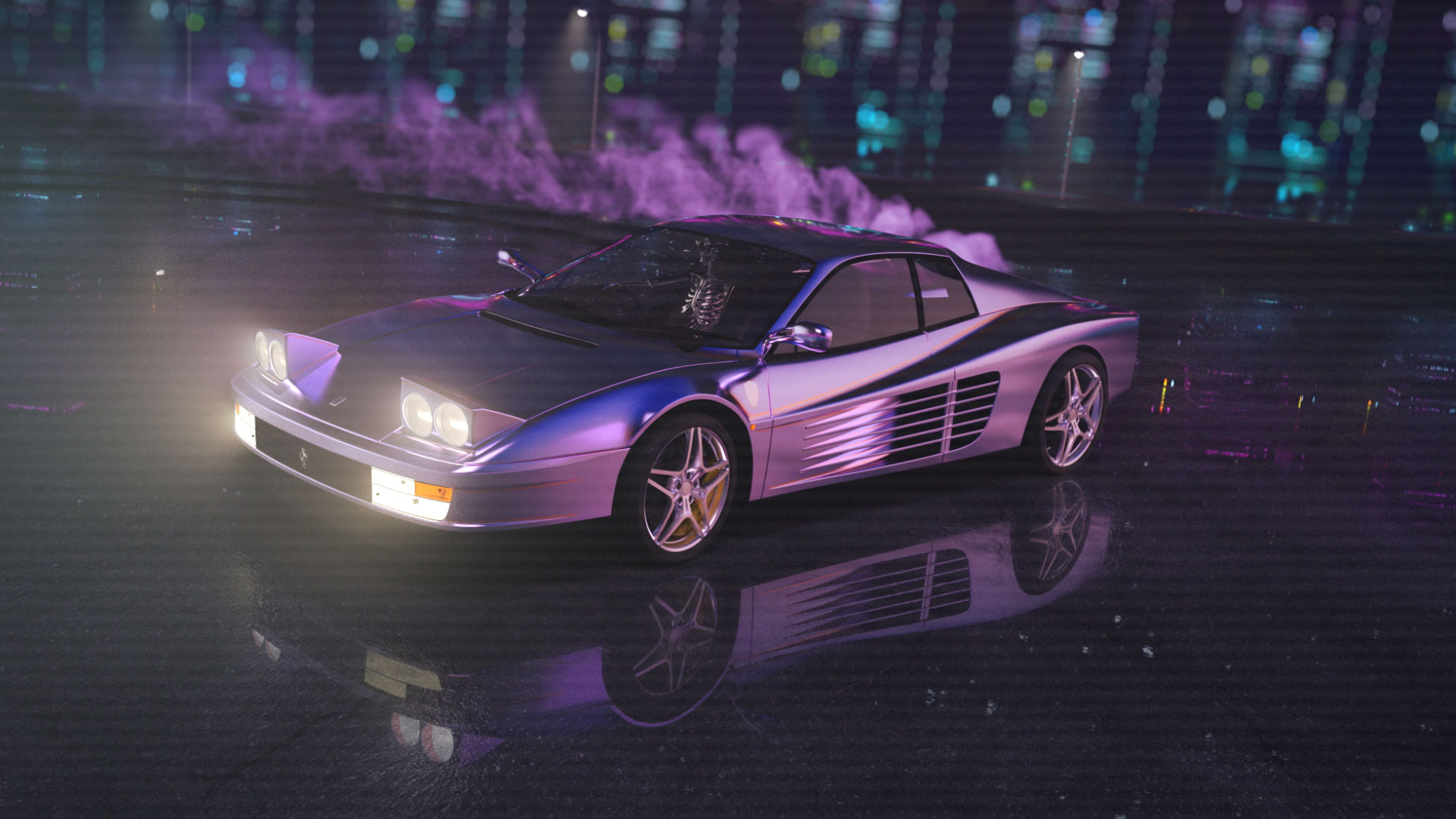The Phantom Reaper by Mark Phillips, a nominee on Motion Design Awards