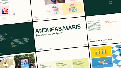 Still image of Andreas Maris - Visual Identity Refresh by Andreas Maris