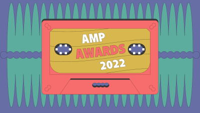 Still image of AMP Awards 2022 - Title Sequence by Lobster Studio ®