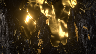 Still image of ✨Listen to the sound of gold✨ My 3D design work for clavi.io Gold version. by Michael Sapryhin