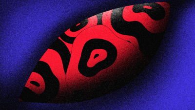 Still image of MTV 'Hyper Sonar' Halloween Ident by Ocular Lab