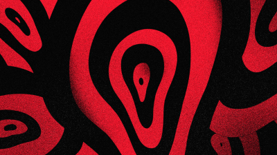 Still image of MTV 'Hyper Sonar' Halloween Ident by Ocular Lab