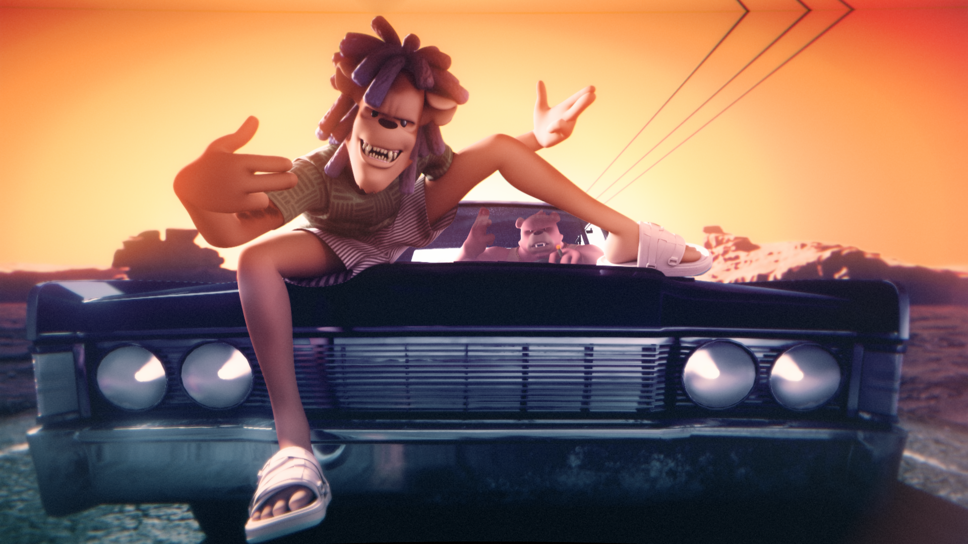 Ghost Kidz - "Goin' Off" by Tonic DNA, a nominee on Motion Design Awards