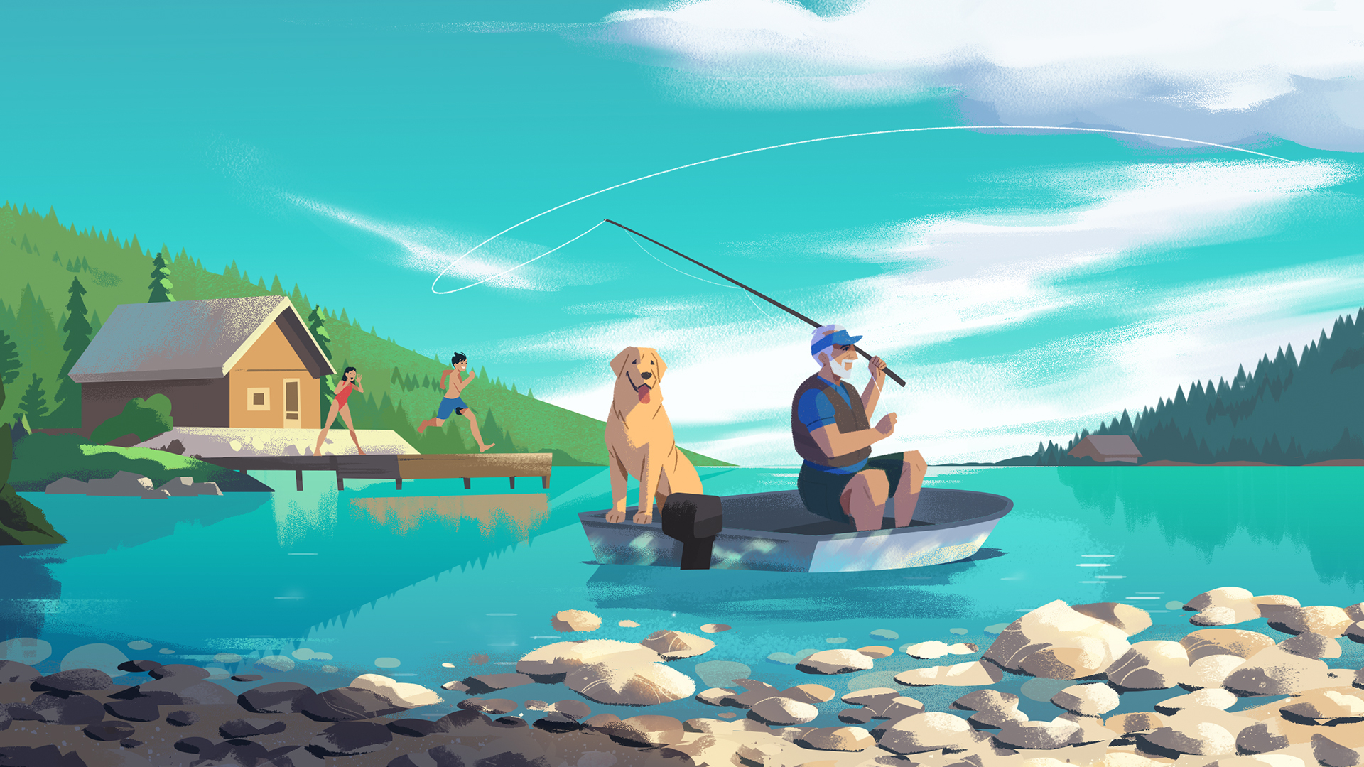 Reactine | Best Backyard by Tonic DNA, a nominee on Motion Design Awards