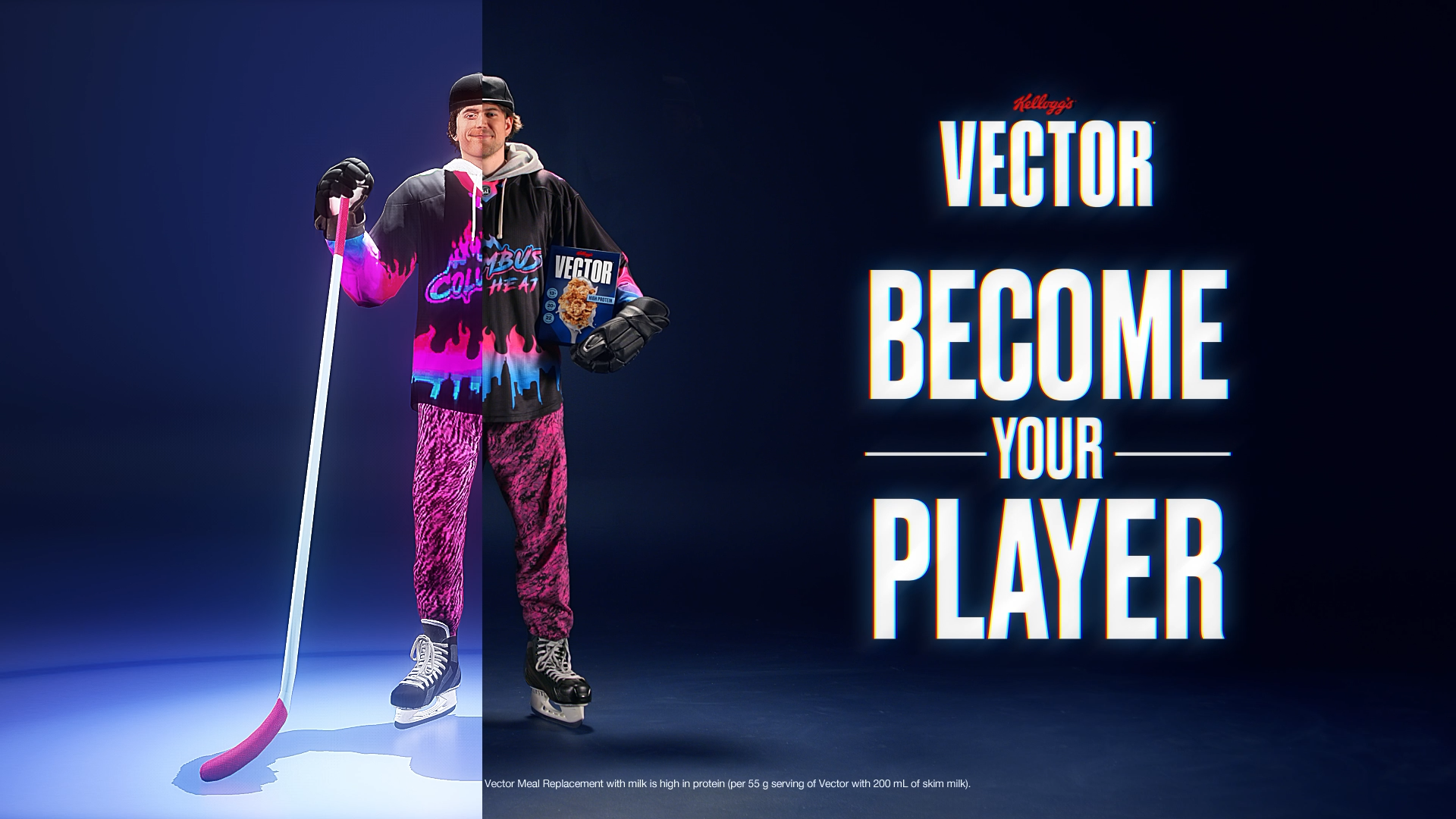 Vector Become Your Player by Tonic DNA, a nominee on Motion Design Awards
