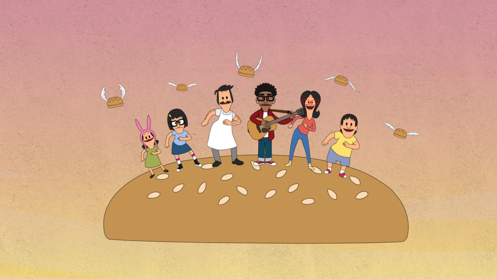Bob's Burgers Music Video (Featuring Miles Caton) by Tonic DNA, a nominee on Motion Design Awards