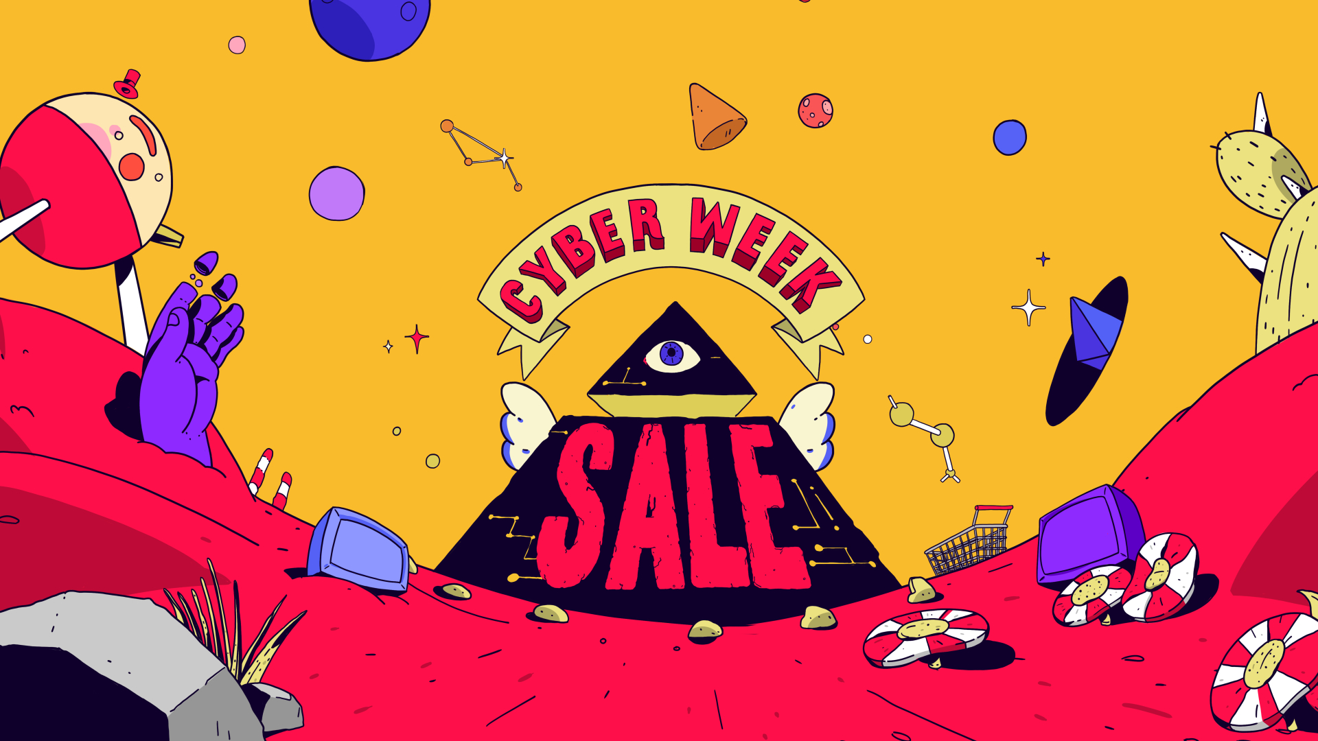 aescripts + aeplugins - Cyber Monday! by PES MOTION STUDIO, a nominee on Motion Design Awards