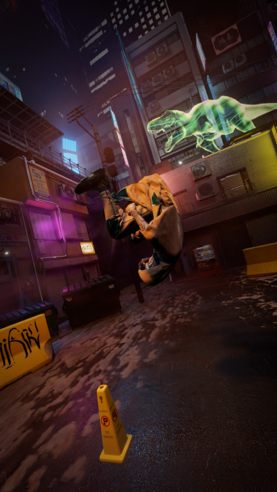 Still image of Freerunning in the metaverse! (Episode 1) by Voogie