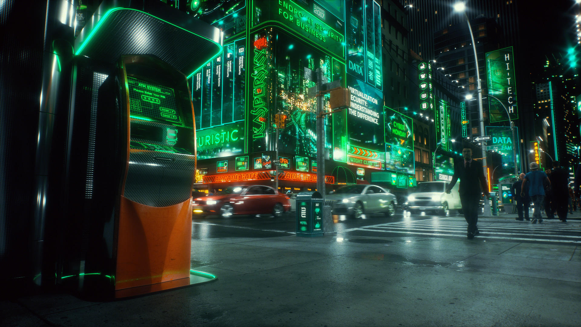 Kaspersky Lab - Enterprise Cybersecurity by Resight Studio, a nominee on Motion Design Awards