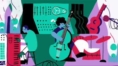 Still image of Music Unites: Herbie Hancock & Kamasi Washington in Conversation by Wednesday Studio