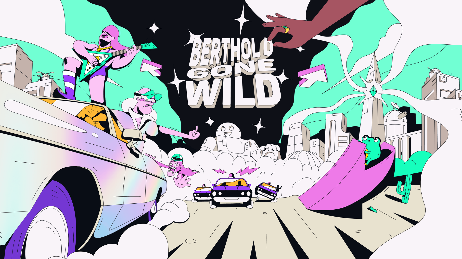 Berthold Gone Wild by Panic Studio, a nominee on Motion Design Awards
