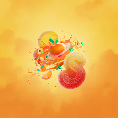 Still image of Panic Lights Up SOURZ by Spinach® Brand With Bold Animated Campaign by Panic Studio