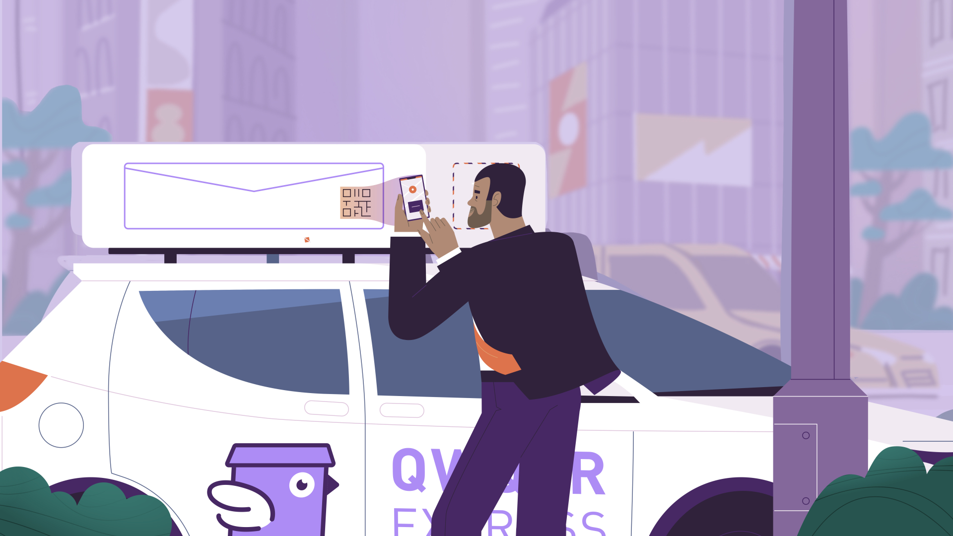 QWQER by VZ Agency, a nominee on Motion Design Awards