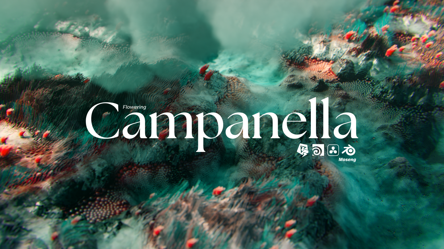 Campanella by Moseng, a nominee on Motion Design Awards