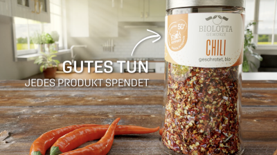 Still image of Hartkorn BioLotta spices | 3D product animation by Picture Colada GmbH