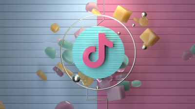 Still image of TikTok Logo Animation by Mihaly Sipos