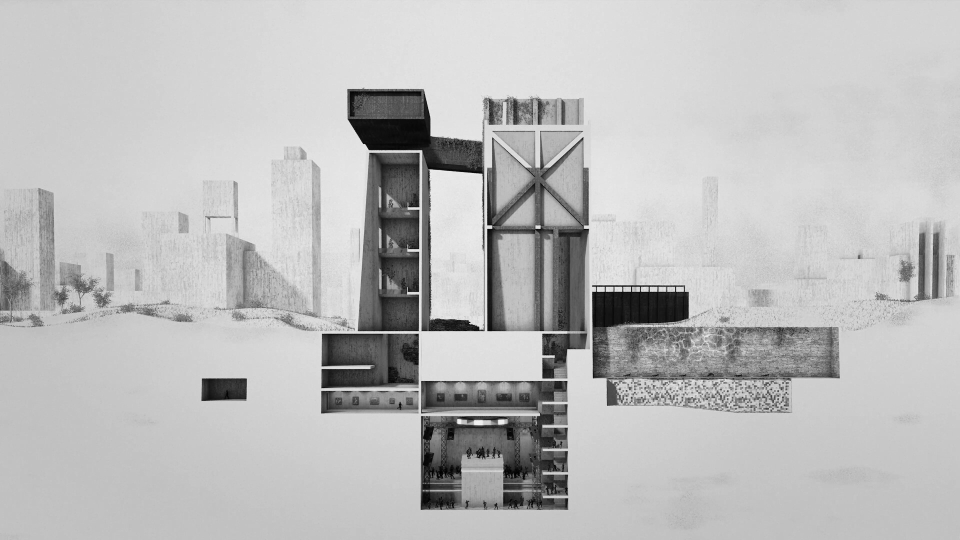 Utopia by Optical arts, a nominee on Motion Design Awards