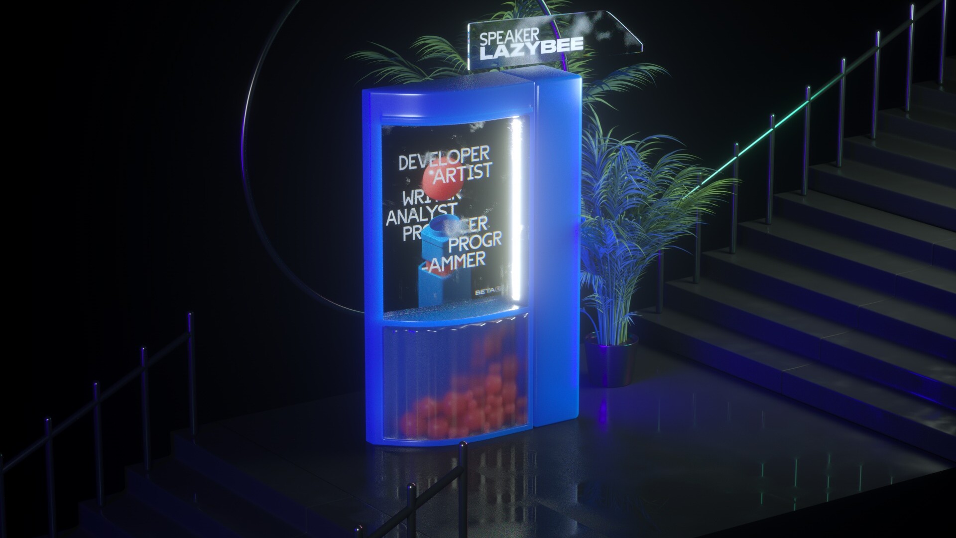 Beta Fest by Sean Dong, a nominee on Motion Design Awards