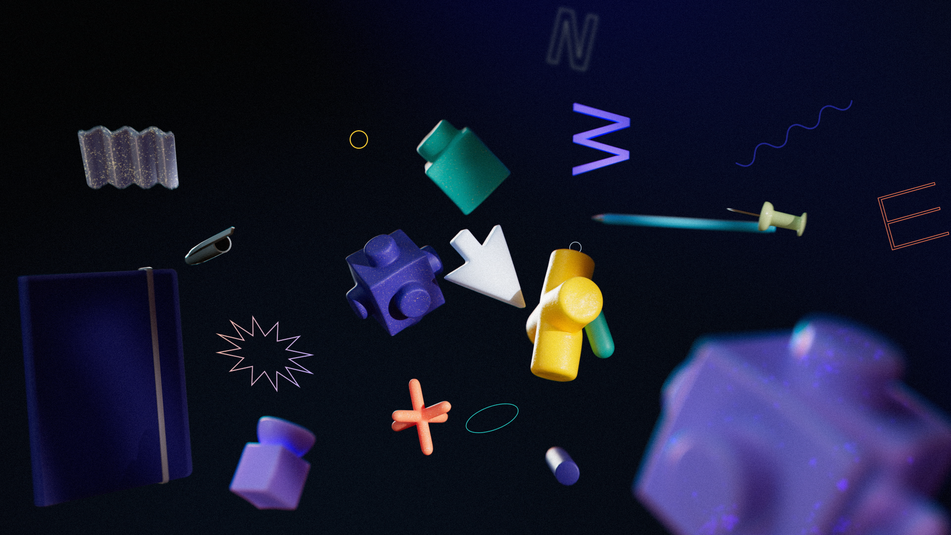 It Was There All Along by The Heist, a nominee on Motion Design Awards