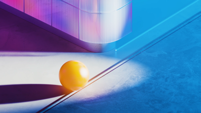 Still image of balls by Geonhee Lee