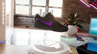 Still image of RTFKT x Nike Dunk Genesis "Void" 3D Printer Video by Already Been chewed