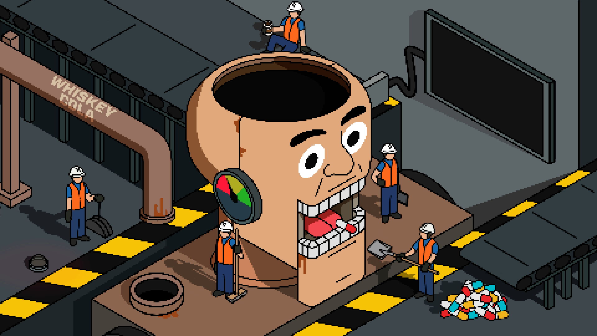 Dopamine Factory by BlackEyeDCat, a nominee on Motion Design Awards