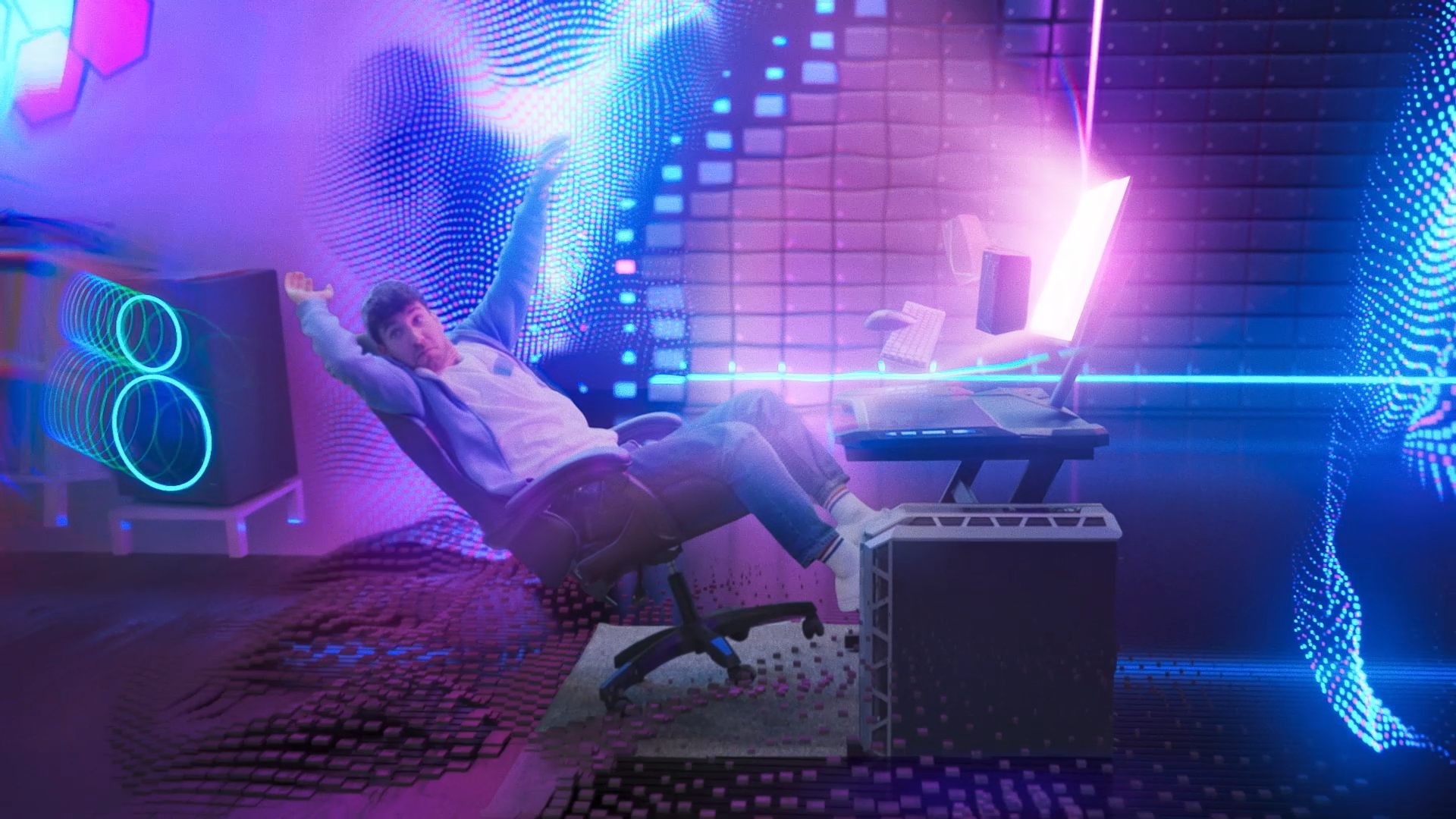 Ludeo - The New Way to Experience Gaming Content by Laserbee, a nominee on Motion Design Awards