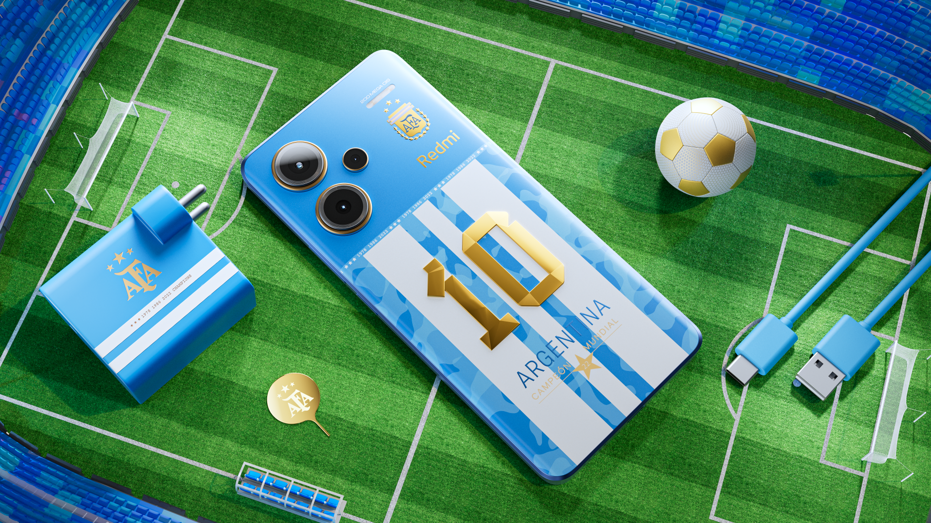 Xiaomi Redmi 13 World Champions by Nazar, a nominee on Motion Design Awards