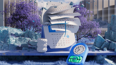 Still image of Weblica — 3D Motion Design for Web Agency by MAX VASELASHKO