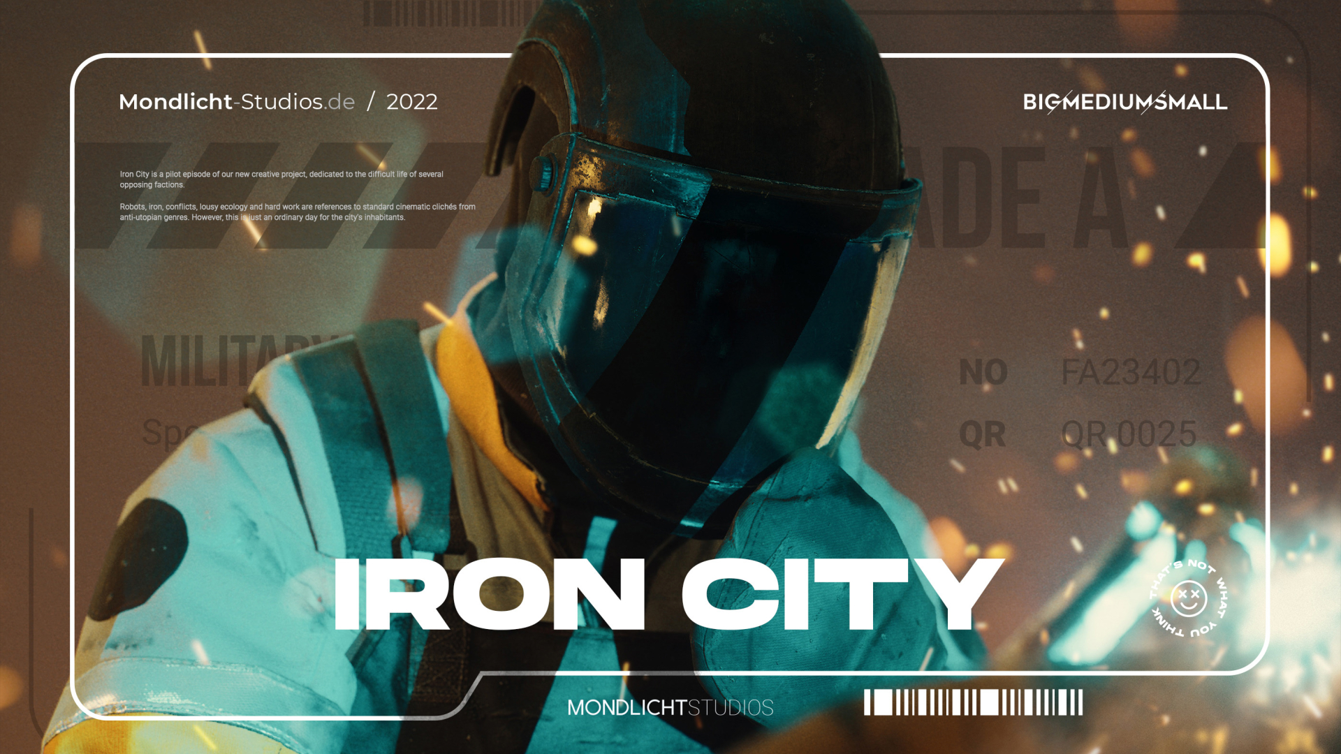 Iron City | Unreal Engine 5 by Mondlicht Studios, a nominee on Motion Design Awards