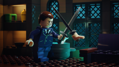 Still image of Lego | Addams Family | UE animation by Mondlicht Studios