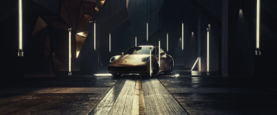 Still image of Porsche | The Golden Elegance | Full CG by Mondlicht Studios